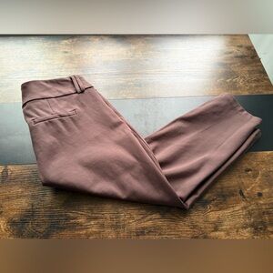 Torrid Brown Straight Pointe Pants 16R